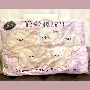 BNWT Yeast Ken Gingham Check Cushion